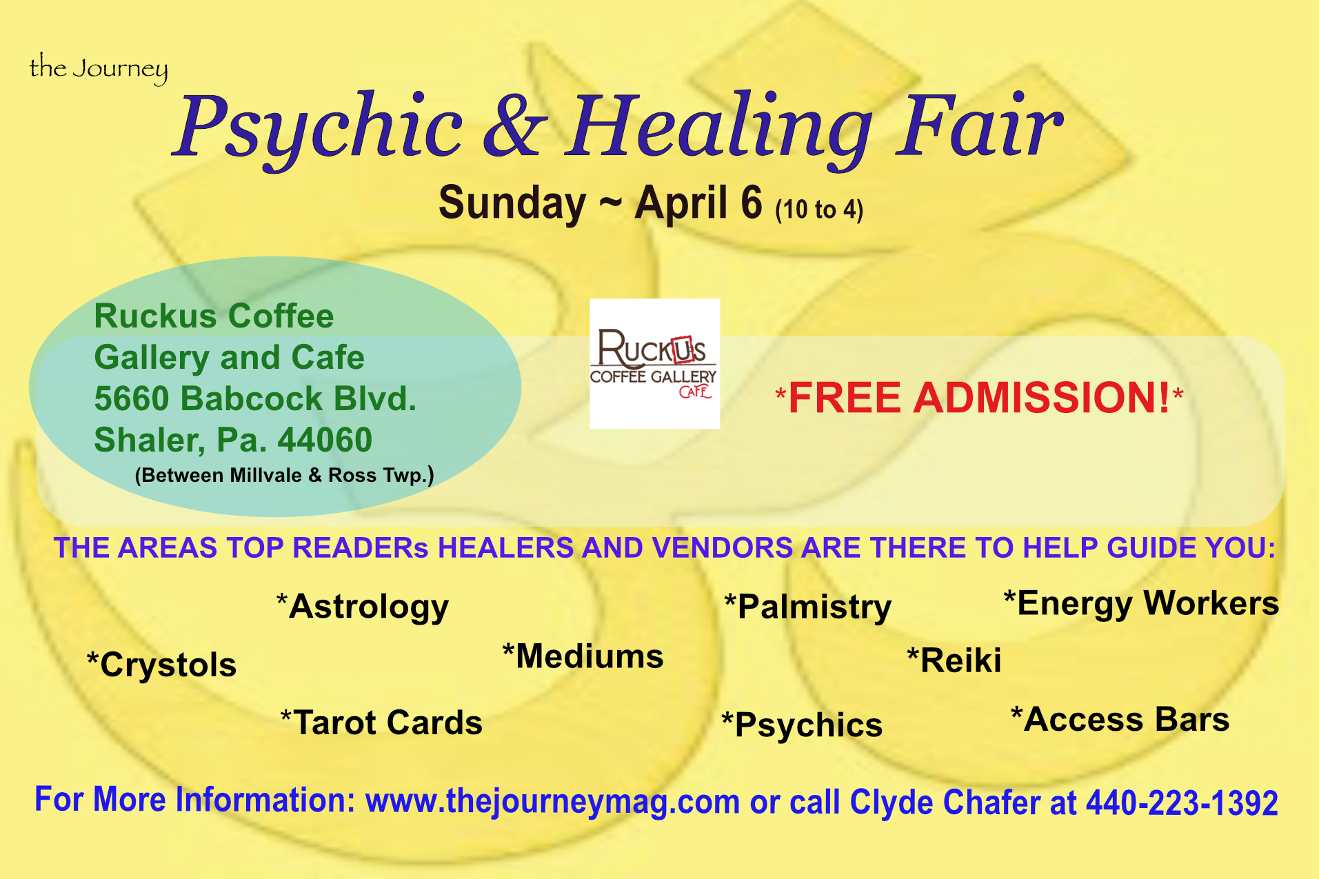 The Journey Psychic & Healing Fair – Pittsburgh