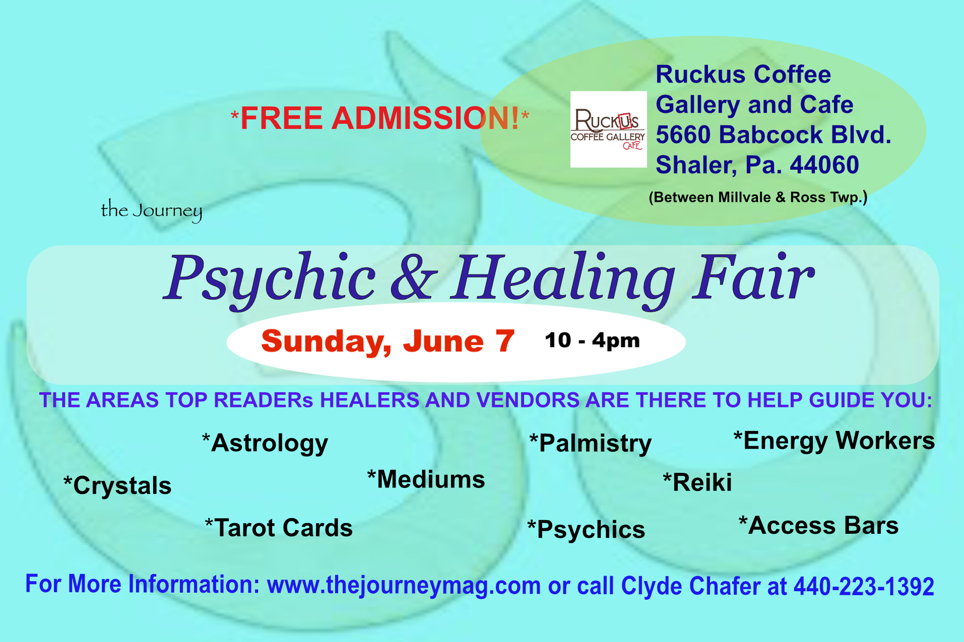 The Journey Psychic & Healing Fair – Pittsburgh