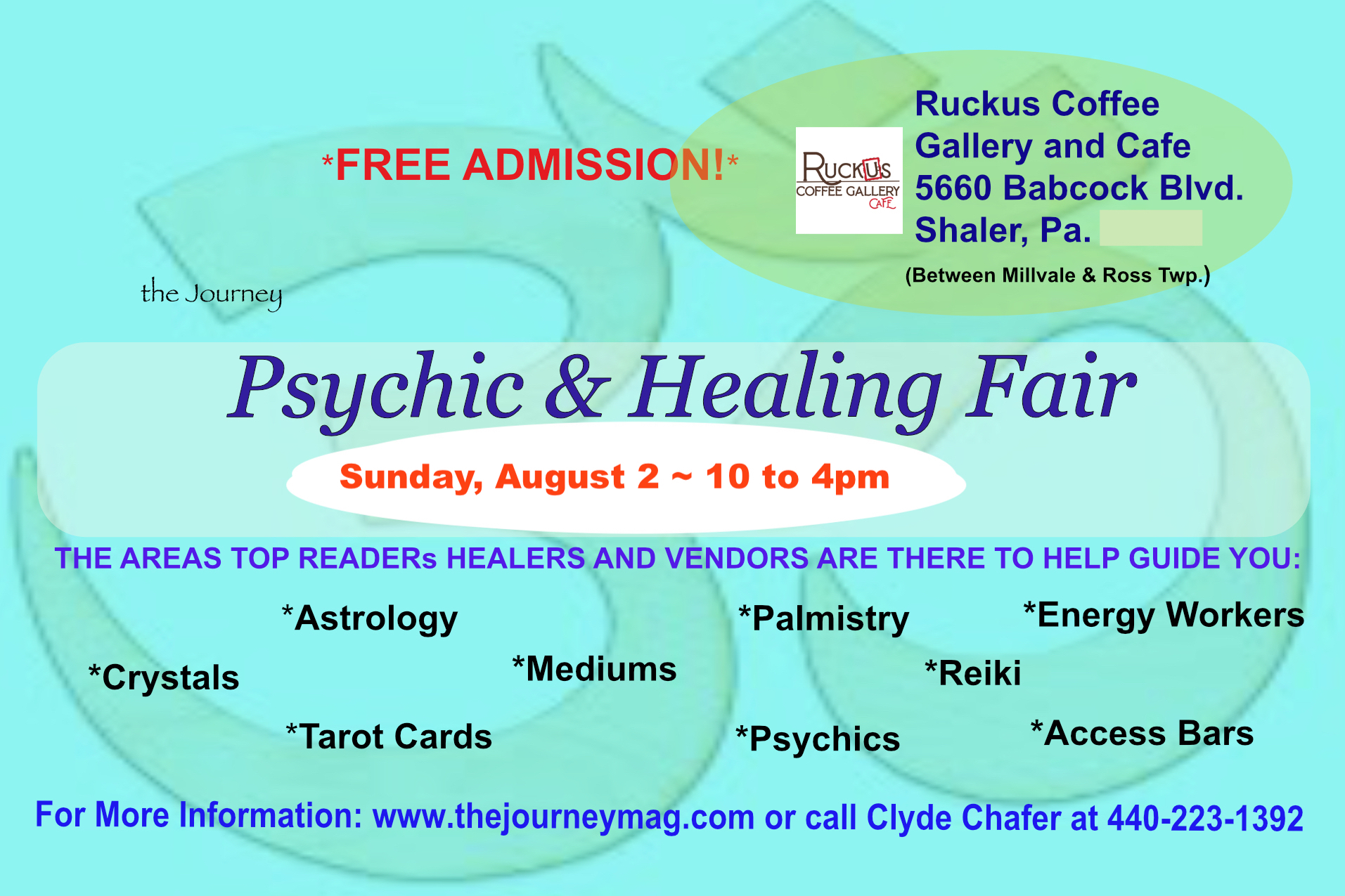 The Journey Psychic & Healing Fair – Pittsburgh